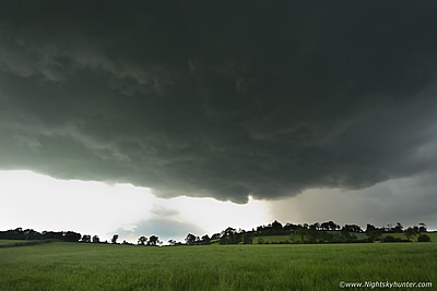 Co. Armagh Spectular Thunderstorm Updraught Base - July 12th 2021